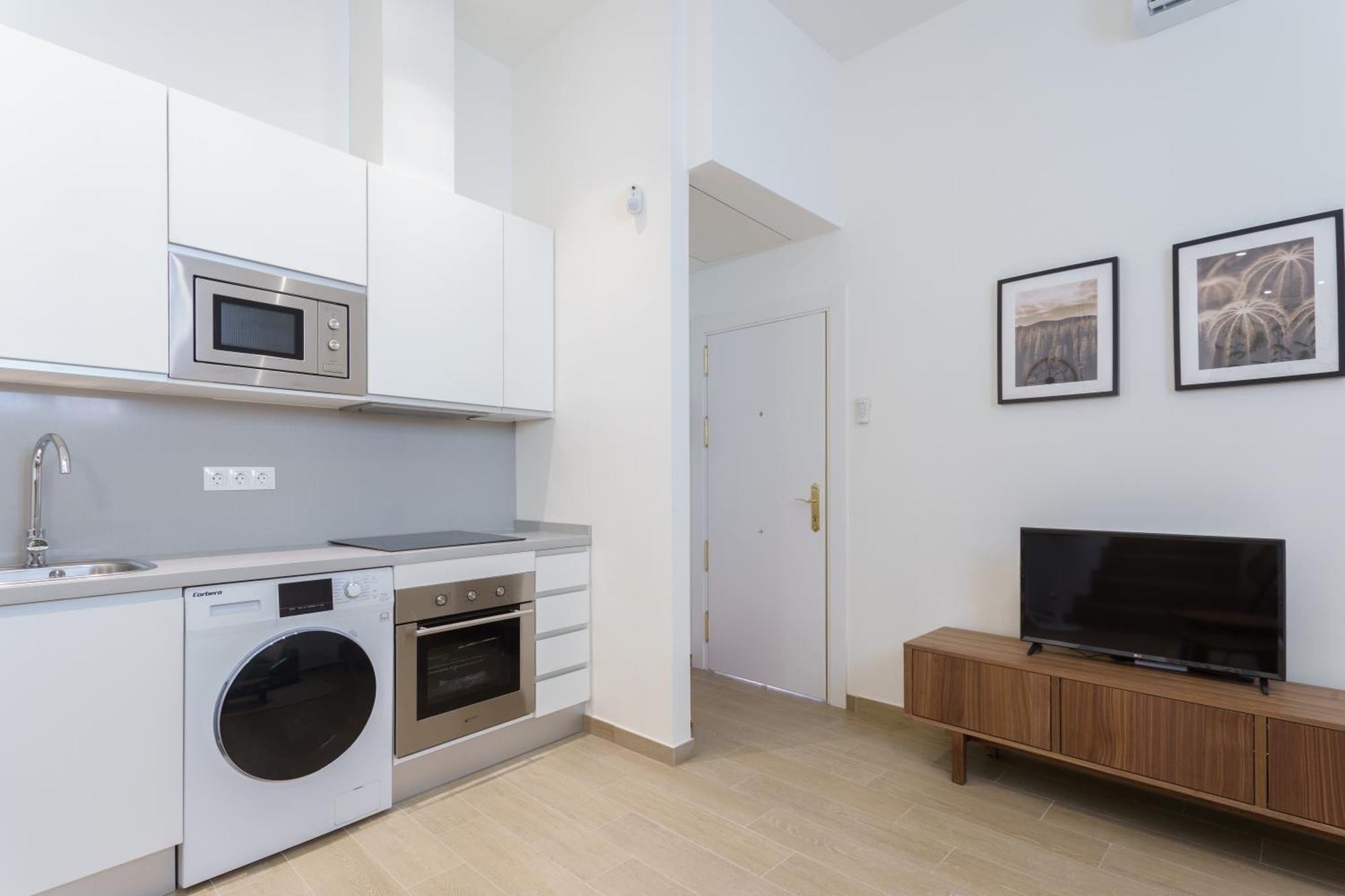 Teatro Suites Malaga Urban Flat Værelse billede